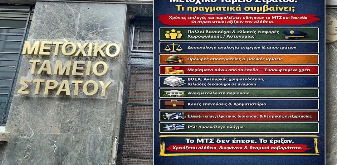 Μετοχικό Ταμείο Στρατού: Τι πραγματικά συμβαίνει;